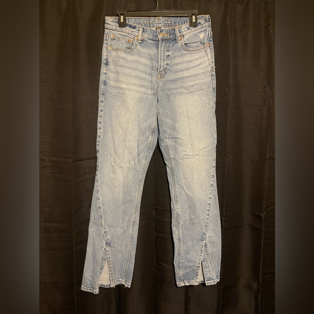 American Eagle Bootcut Jeans With Slit at Ankle, Size 6